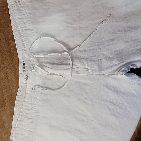 Men's See Imperial Linen Pants, White, Size 46 EUC - Picture 7 of 8